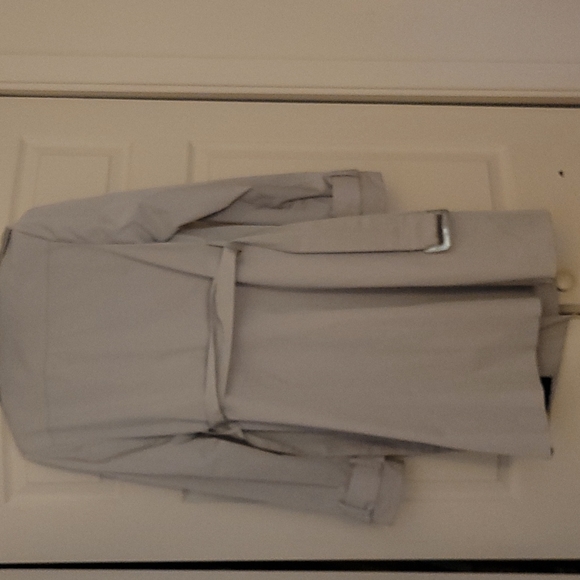Vertigo light grey trench coat - Picture 4 of 7